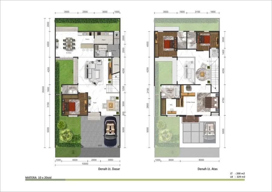 Matera Residences type 10x20